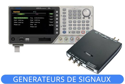 Générateurs de Signaux Arbitraires / Fonctions Hantek